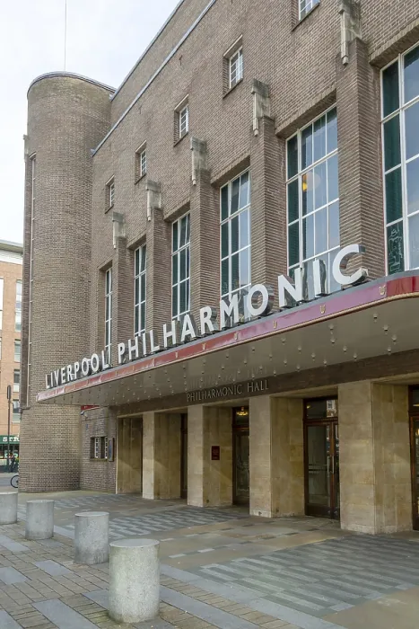 Framed Print : Liverpool Philharmonic Hall concert hall building