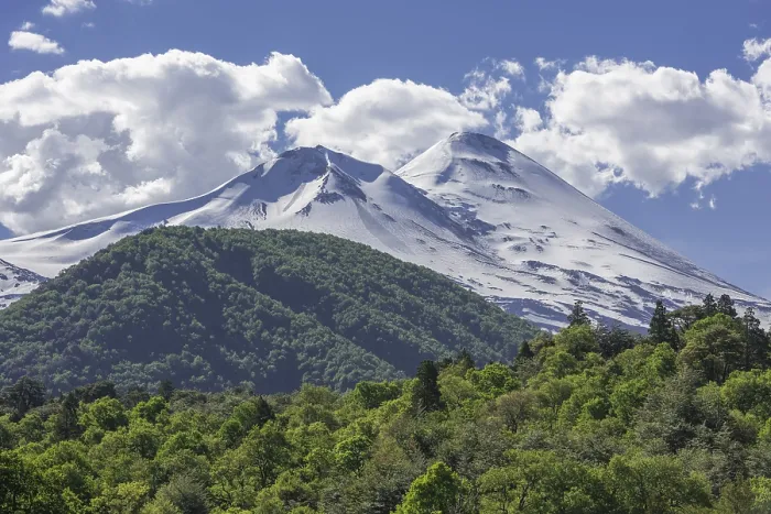 Framed Print : Llaima volcano, Conguillio National Park