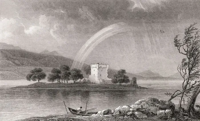 Framed Print : Loch Leven Castle, from Kinross Framed Print : Loch Leven Castle, from Kinross