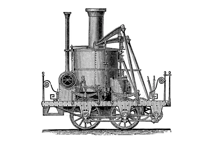 Framed Print : Locomotives from the 19th century: the Grasshopper Atlantic