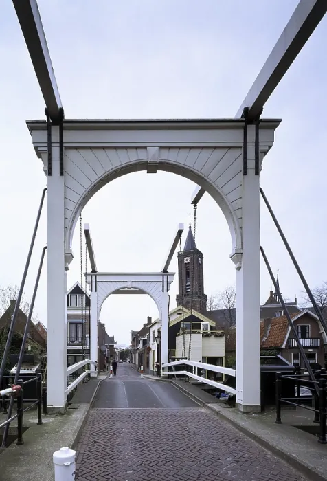 Framed Print : Loenen, drawbridge