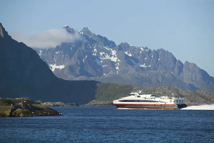 Framed Print : Lofoten near Svolvaer