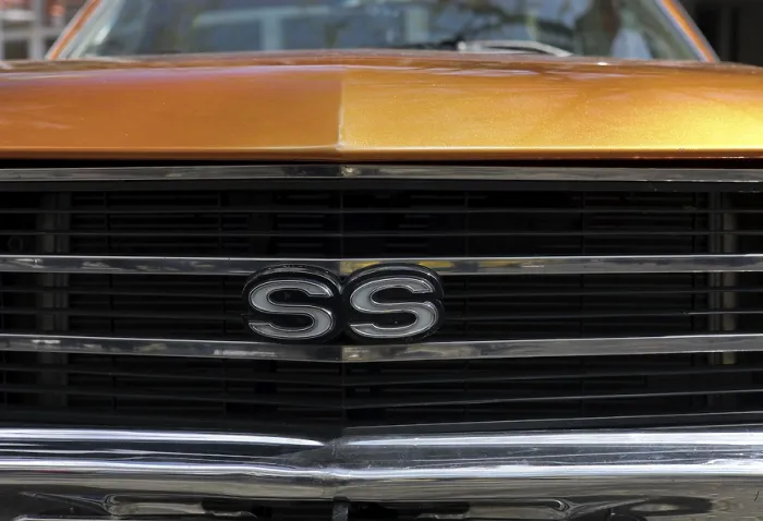 Framed Print : Logo of the Chevrolet Chevelle SS Framed Print : Logo of the Chevrolet Chevelle SS