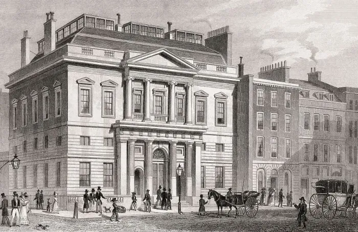 Framed Print : The London Auction Mart, London Framed Print : The London Auction Mart, London