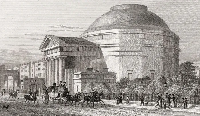 Framed Print : The London Colosseum, Regent's Park
