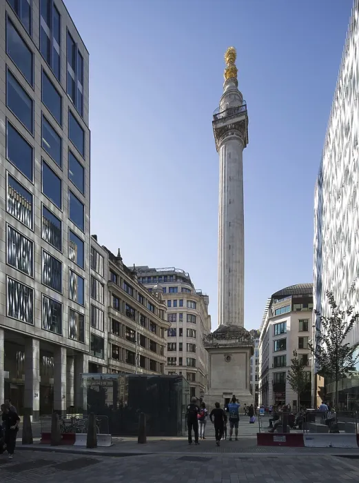 Framed Print : London, The Monument