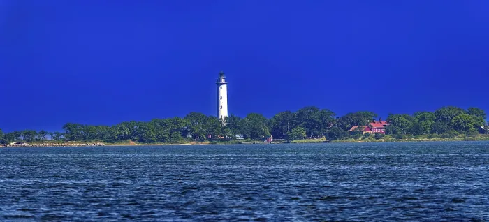 Framed Print : Long Erik lighthouse, Long Erik