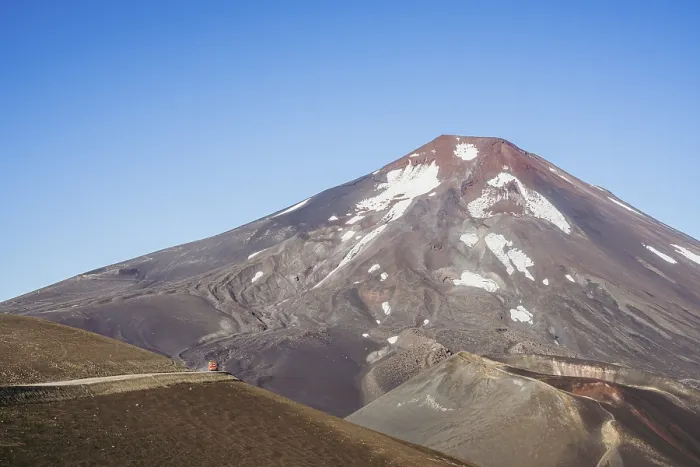Framed Print : Lonquimay volcano, Malalcahuello National Reserve