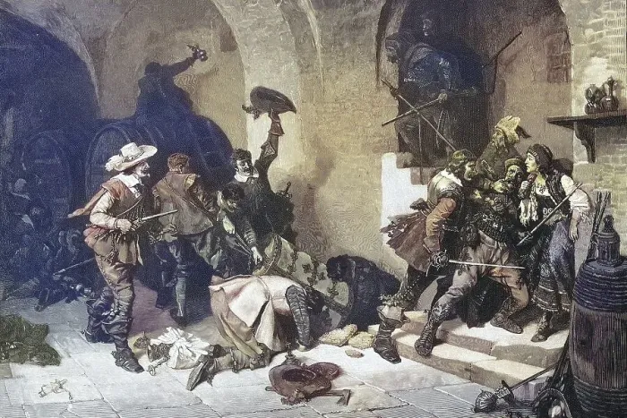 Framed Print : Looting in The Thirty Years War Framed Print : Looting in The Thirty Years War