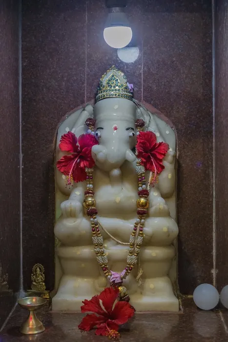 Framed Print : Lord Ganesha idol, Bahudha Mata Temple Framed Print : Lord Ganesha idol, Bahudha Mata Temple