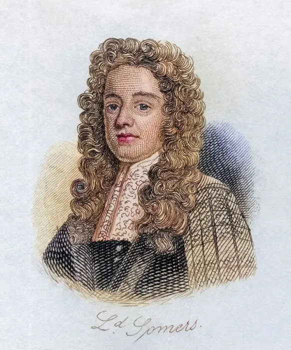 Framed Print : Lord John Somers, Baron Somers of Evesham Framed Print : Lord John Somers, Baron Somers of Evesham