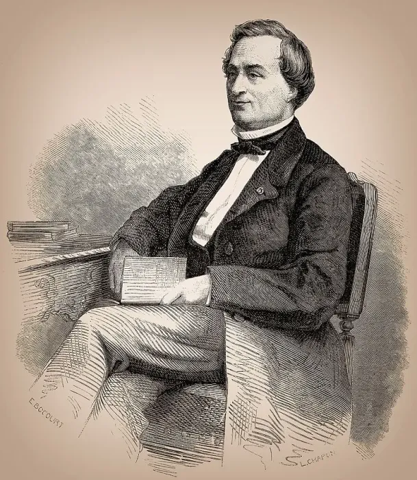 Framed Print : Louis Bernard Bonjean, 1804, 1871