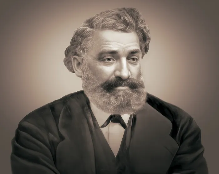 Framed Print : Louis Favre, 1826 - 1879