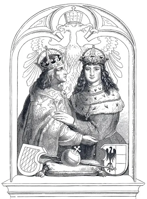 Framed Print : Louis IV the Bavarian, 1281 - 1347