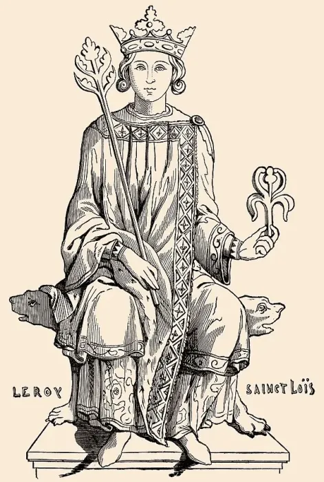 Framed Print : Louis IX or Saint Louis, Ludwig IX Framed Print : Louis IX or Saint Louis, Ludwig IX