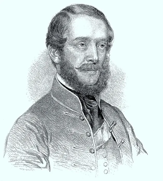 Framed Print : Louis Kossuth, 19 September 1802
