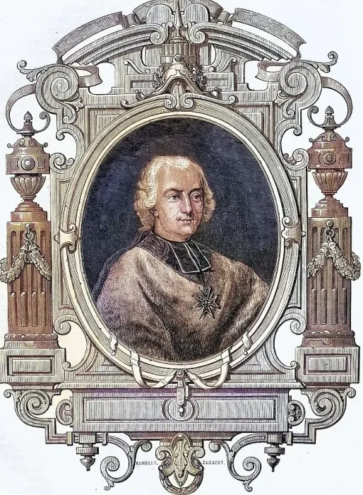 Framed Print : Louis Rene edouard de Rohan-Guemene