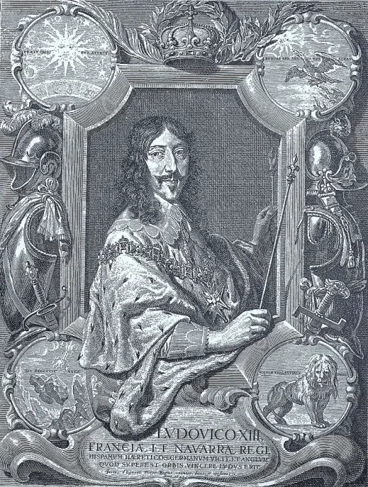 Framed Print : Louis XIII 27 September 1601 14 May 1643