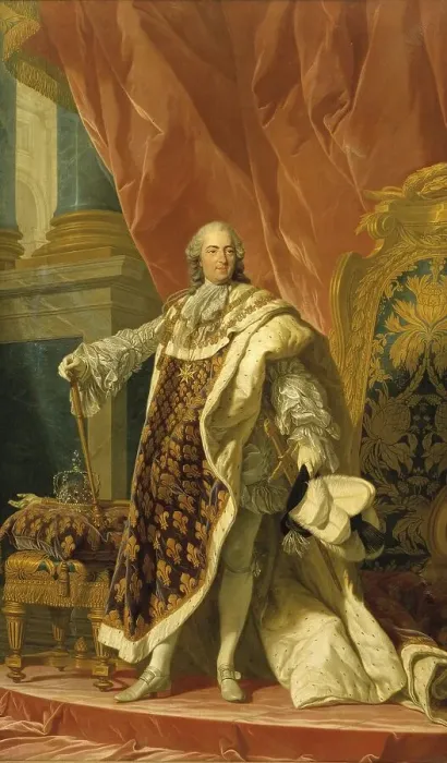 Framed Print : Louis XV, French Louis XV (15 February 1710 to 10 May 1774)