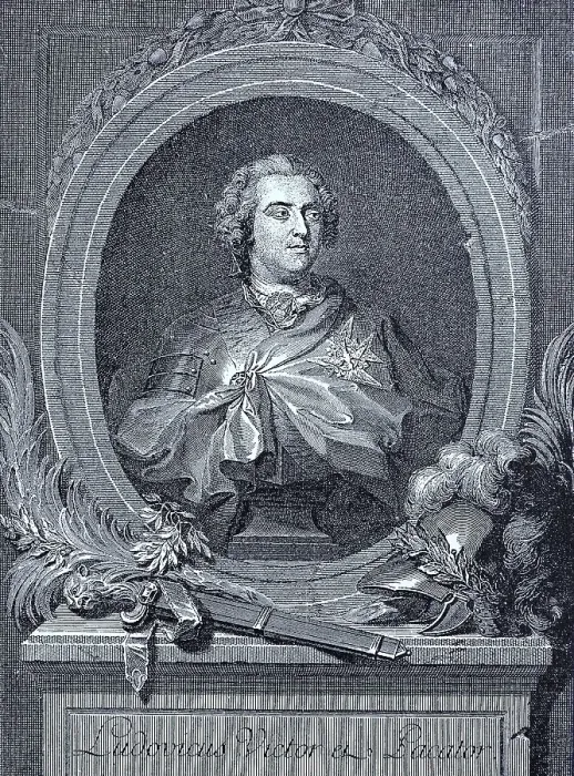 Framed Print : Louis XV, and Navarre and Duke Anjou