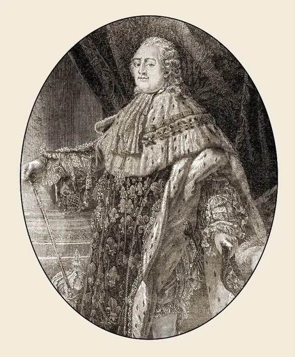 Framed Print : Louis XVI, king of France Framed Print : Louis XVI, king of France
