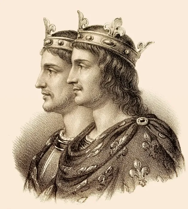 Framed Print : Louis the Younger or Louis III Framed Print : Louis the Younger or Louis III
