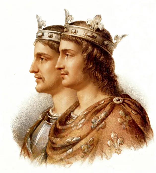 Framed Print : Louis the Younger or Louis III