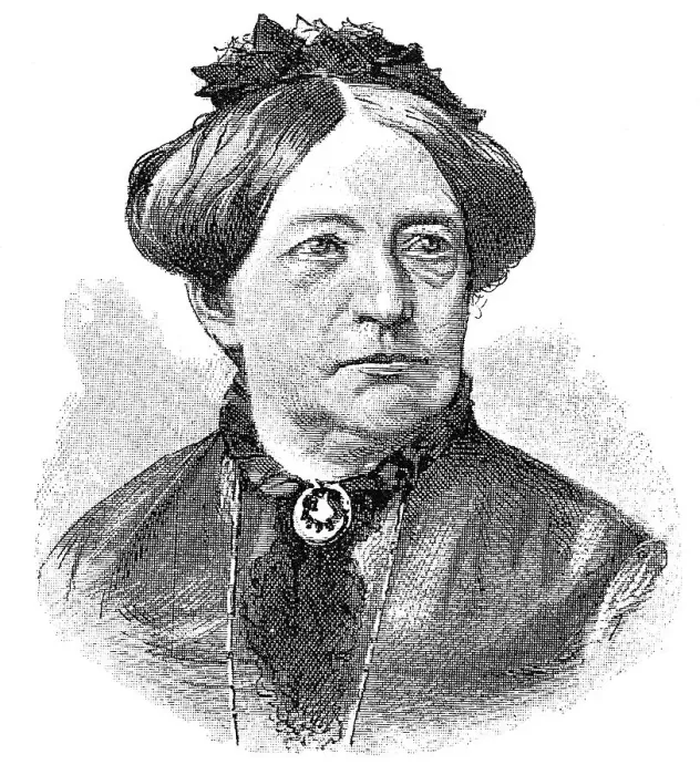 Framed Print : Louise or Luise Otto-Peters, pseudonym of Otto Stern