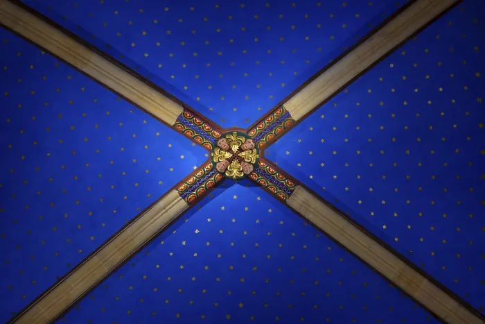 Framed Print : Low Angle View on the Ceiling Inside the Beautiful Cathedral Collegiale de Neuchatel in City of Neuchatel Framed Print : Low Angle View on the Ceiling Inside the Beautiful Cathedral Collegiale de Neuchatel in City of Neuchatel