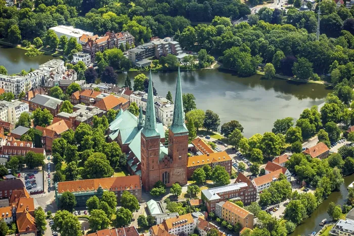 Framed Print : Lubeck Cathedral, Lubeck