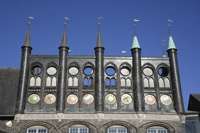 Framed Print : Lubeck Town Hall Lbeck Town Hall