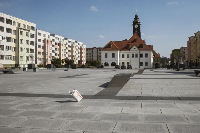 Framed Print : LUBIN, POLAND - APRIL 2, 2020