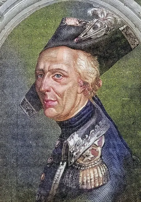 Framed Print : Luc Simeon Auguste Dagobert, Marquis de Fontenille