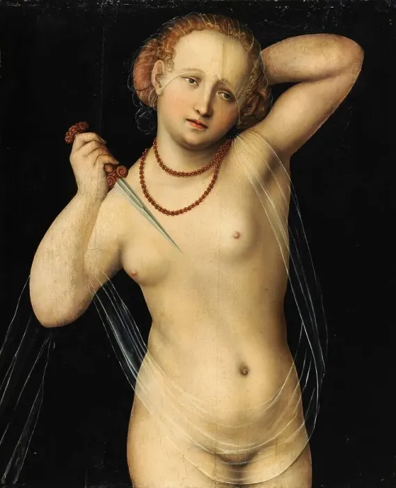 Framed Print : Lucretia with the Dagger, Traditionally the work is considered to be a portrait of Lucretia Borgia