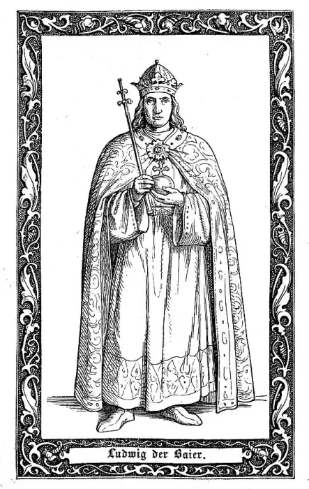 Framed Print : Ludwig the Bavarian, 1282-1347 Framed Print : Ludwig the Bavarian, 1282-1347