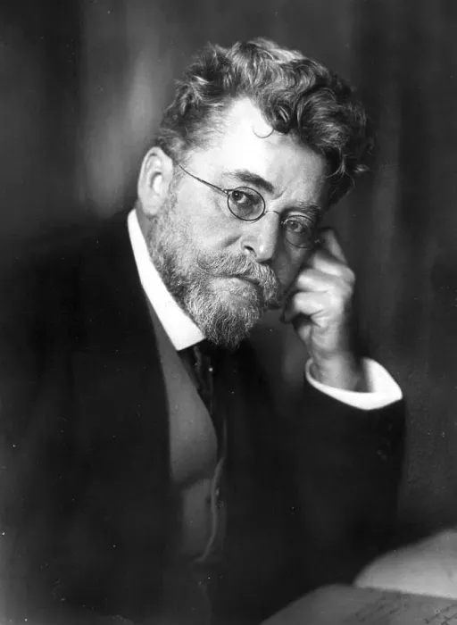 Framed Print : Ludwig Ganghofer, writer, portrait, ca