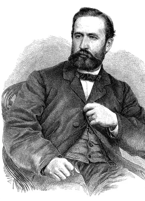 Framed Print : Ludwig Knaus, 1829-1910, the most successful painter from Wiesbaden in the 19th Century