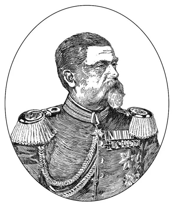 Framed Print : Ludwig Samson Arthur Freiherr von und zu der Tann