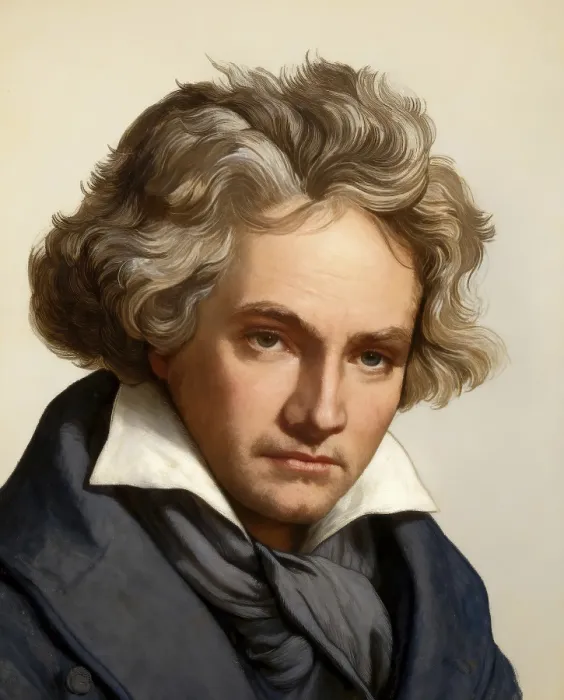 Framed Print : Ludwig van Beethoven, 1770 -1827