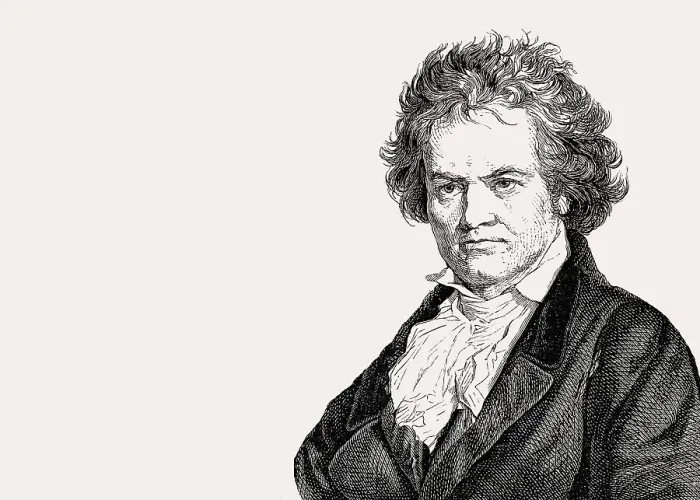 Framed Print : Ludwig van Beethoven, 1770 -1827, German composer