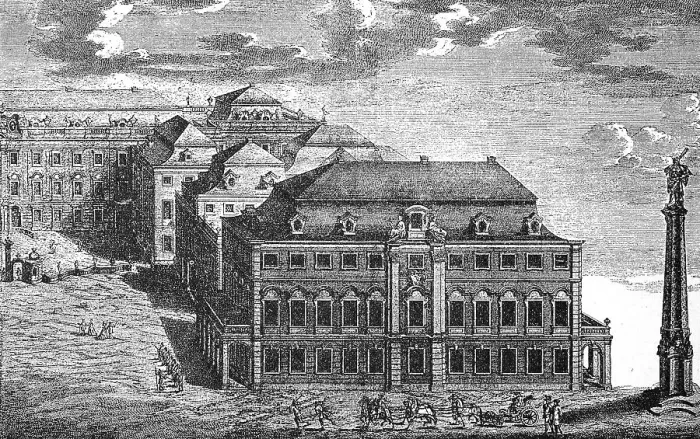 Framed Print : Ludwigsburg Palace in the 18th century
