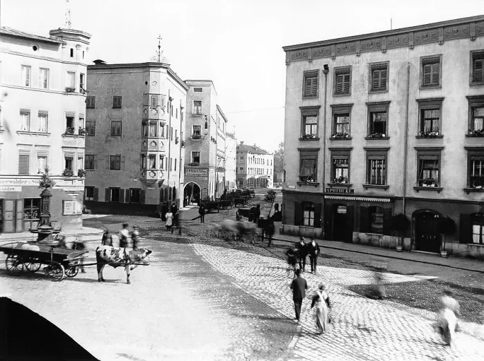 Framed Print : Ludwigsplastz and Kaiserstrasse