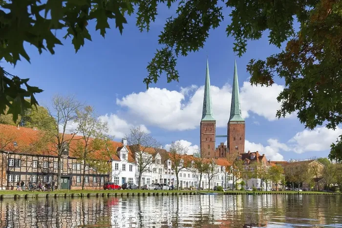 Framed Print : Luebeck Cathedral, Dom zu Luebeck