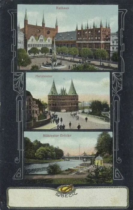 Framed Print : Luebeck, Schleswig-Holstein, Germany Framed Print : Luebeck, Schleswig-Holstein, Germany