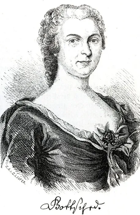 Framed Print : Luise Adelgunde Victoria Gottsched geb Framed Print : Luise Adelgunde Victoria Gottsched geb