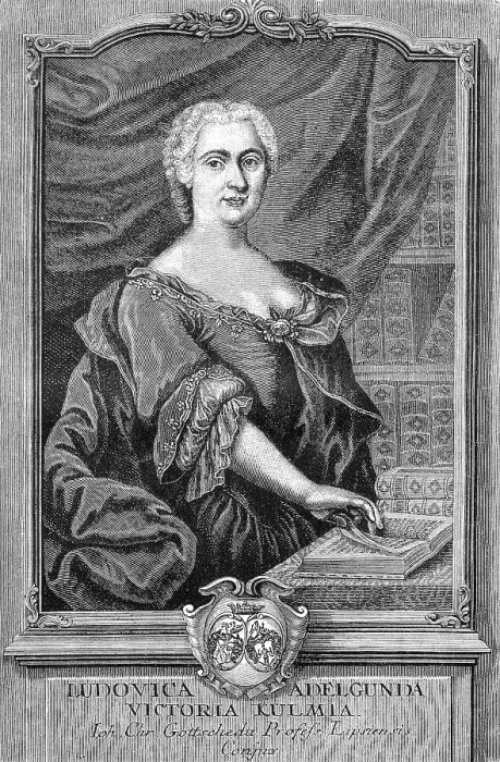 Framed Print : Luise Adelgunde Victorie Gottsched