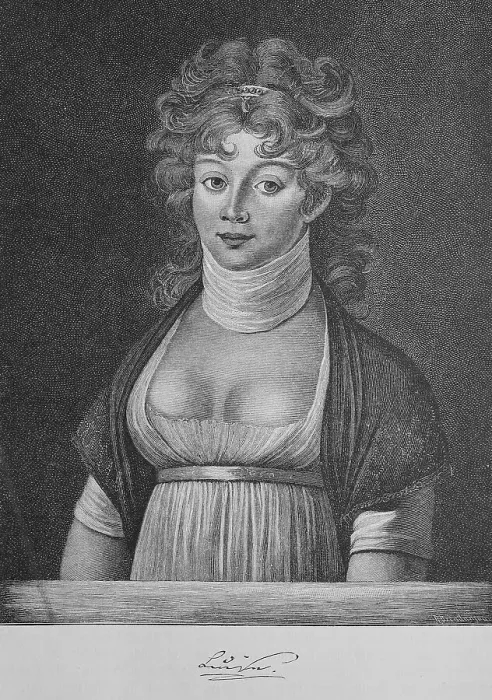 Framed Print : Luise Duchess of Mecklenburg-Strelitz Framed Print : Luise Duchess of Mecklenburg-Strelitz
