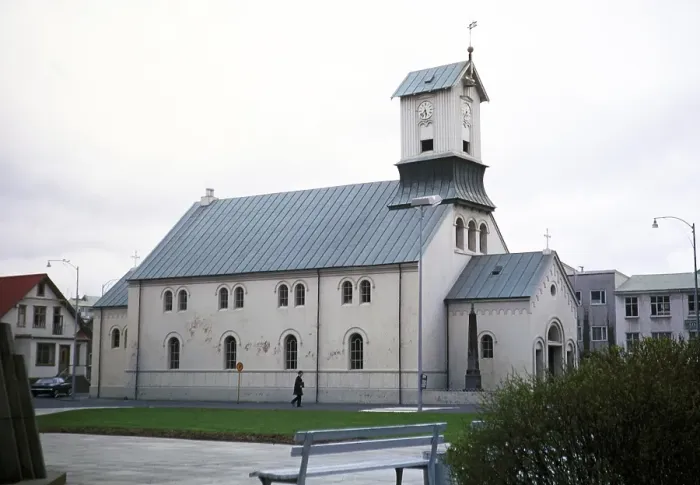 Framed Print : Lutheran Domkirkjan Cathedral Church, Reykjavik, Iceland, built in 1787 1972, Europe Framed Print : Lutheran Domkirkjan Cathedral Church, Reykjavik, Iceland, built in 1787 1972, Europe