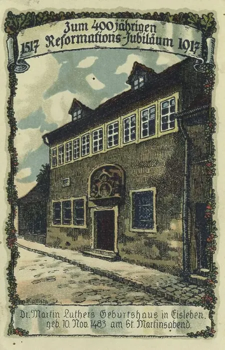 Framed Print : Luther's birthplace in Eisleben Framed Print : Luther's birthplace in Eisleben