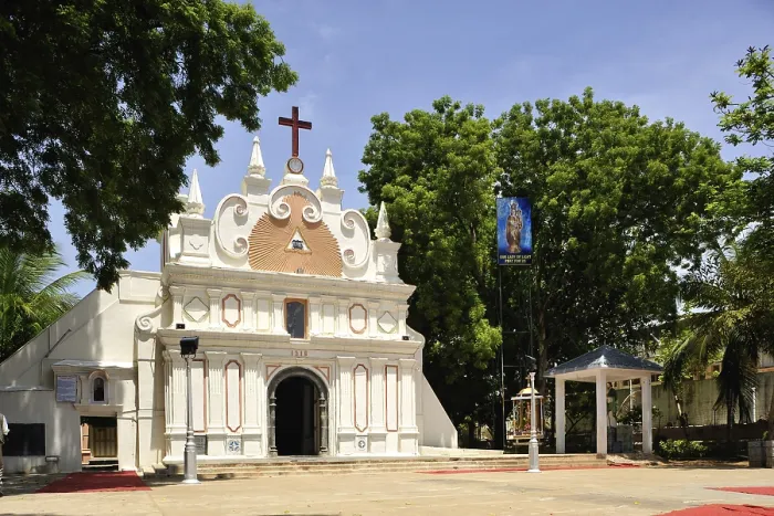 Framed Print : Luz church Our lady of light, Madras Chennai Framed Print : Luz church Our lady of light, Madras Chennai